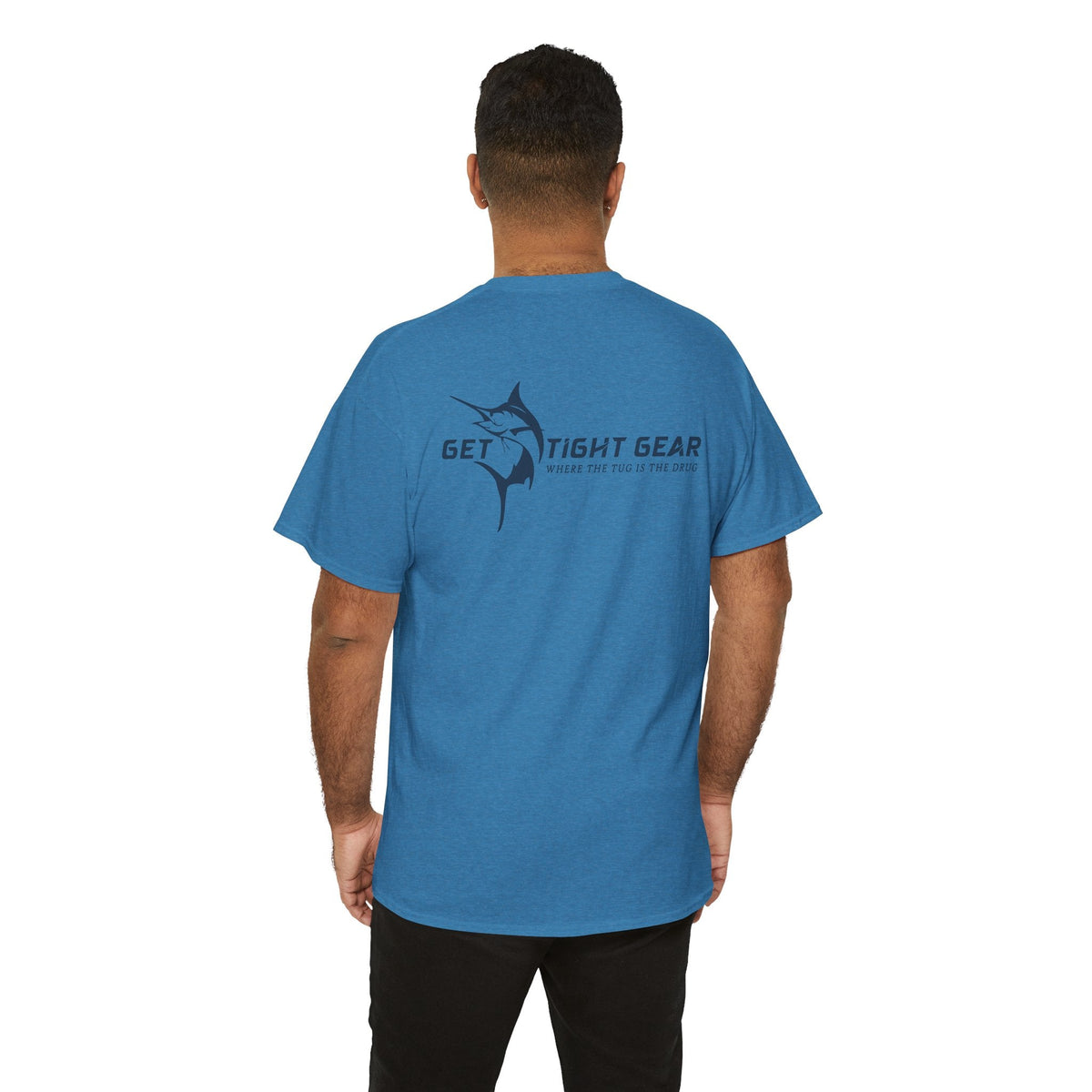Get Tight Gear Unisex Heavy Cotton Tee – Perfect for Fishing Enthusiasts - Get Tight Gear