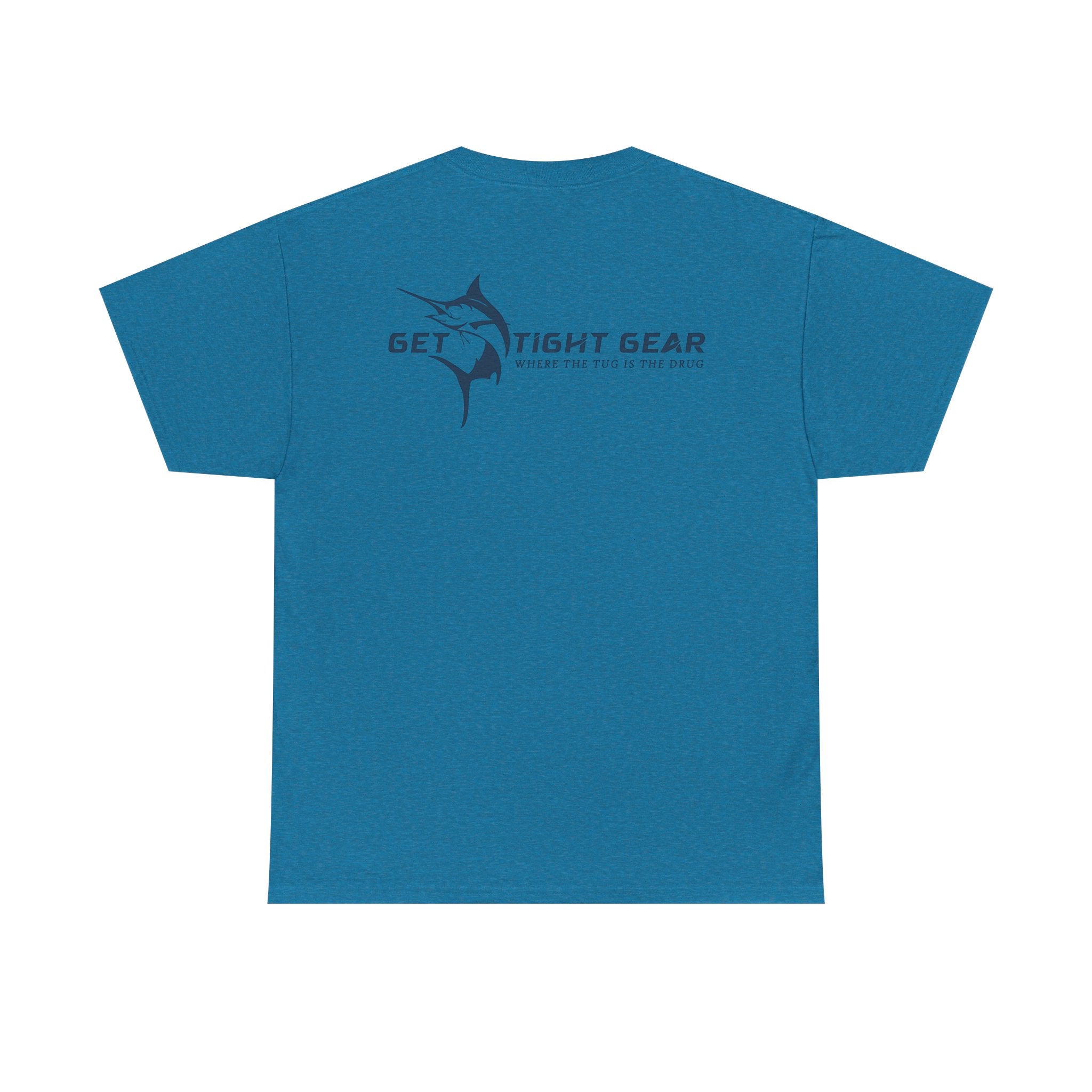 Get Tight Gear Unisex Heavy Cotton Tee – Perfect for Fishing Enthusiasts - Get Tight Gear