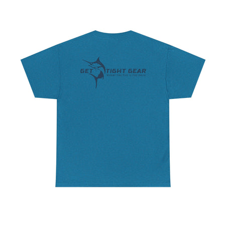 Get Tight Gear Unisex Heavy Cotton Tee – Perfect for Fishing Enthusiasts - Get Tight Gear