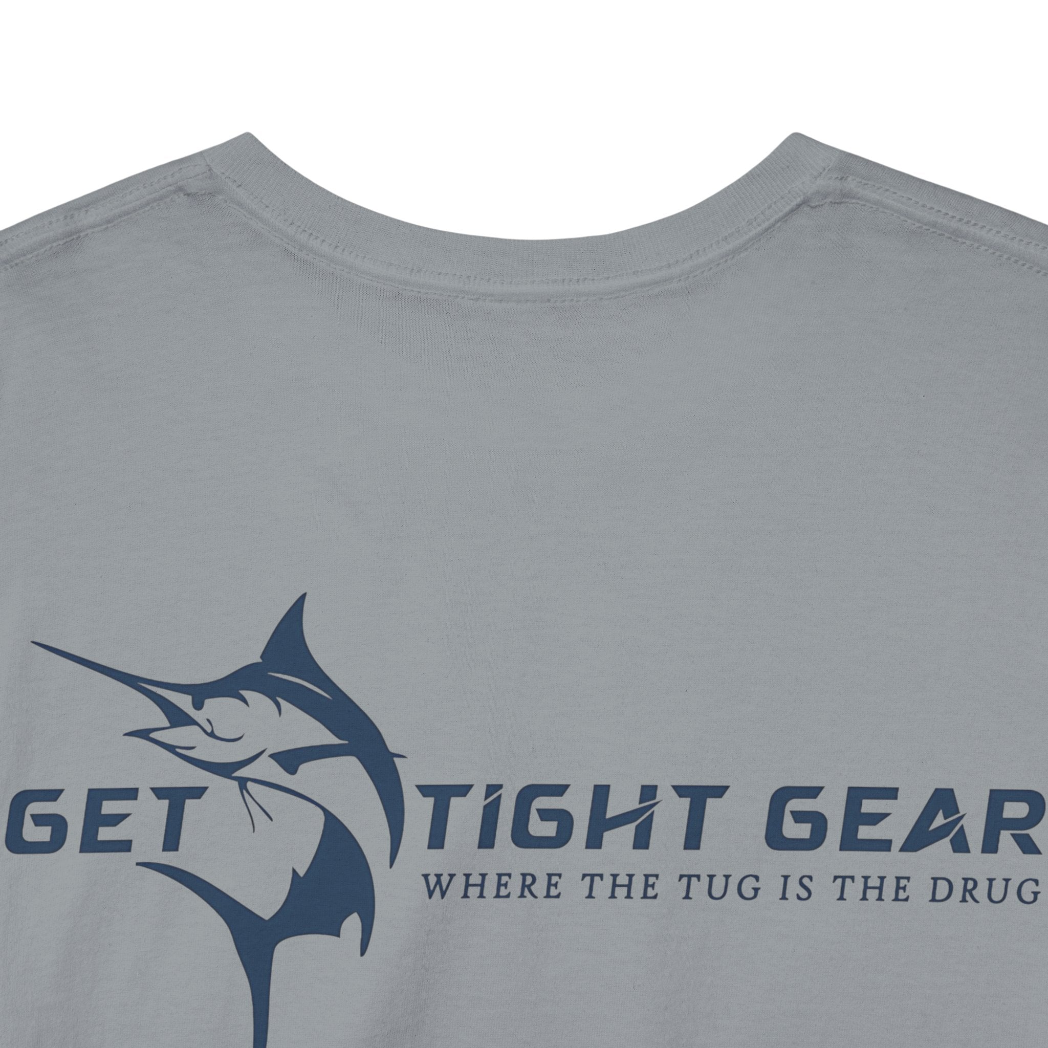 Get Tight Gear Unisex Heavy Cotton Tee – Perfect for Fishing Enthusiasts - Get Tight Gear