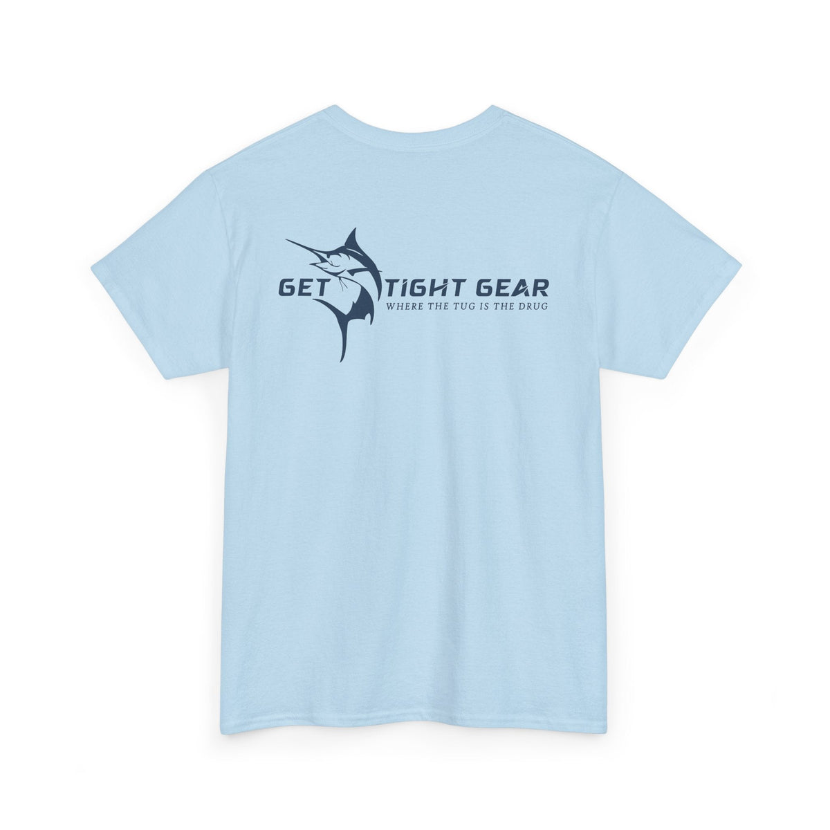 Get Tight Gear Unisex Heavy Cotton Tee – Perfect for Fishing Enthusiasts - Get Tight Gear