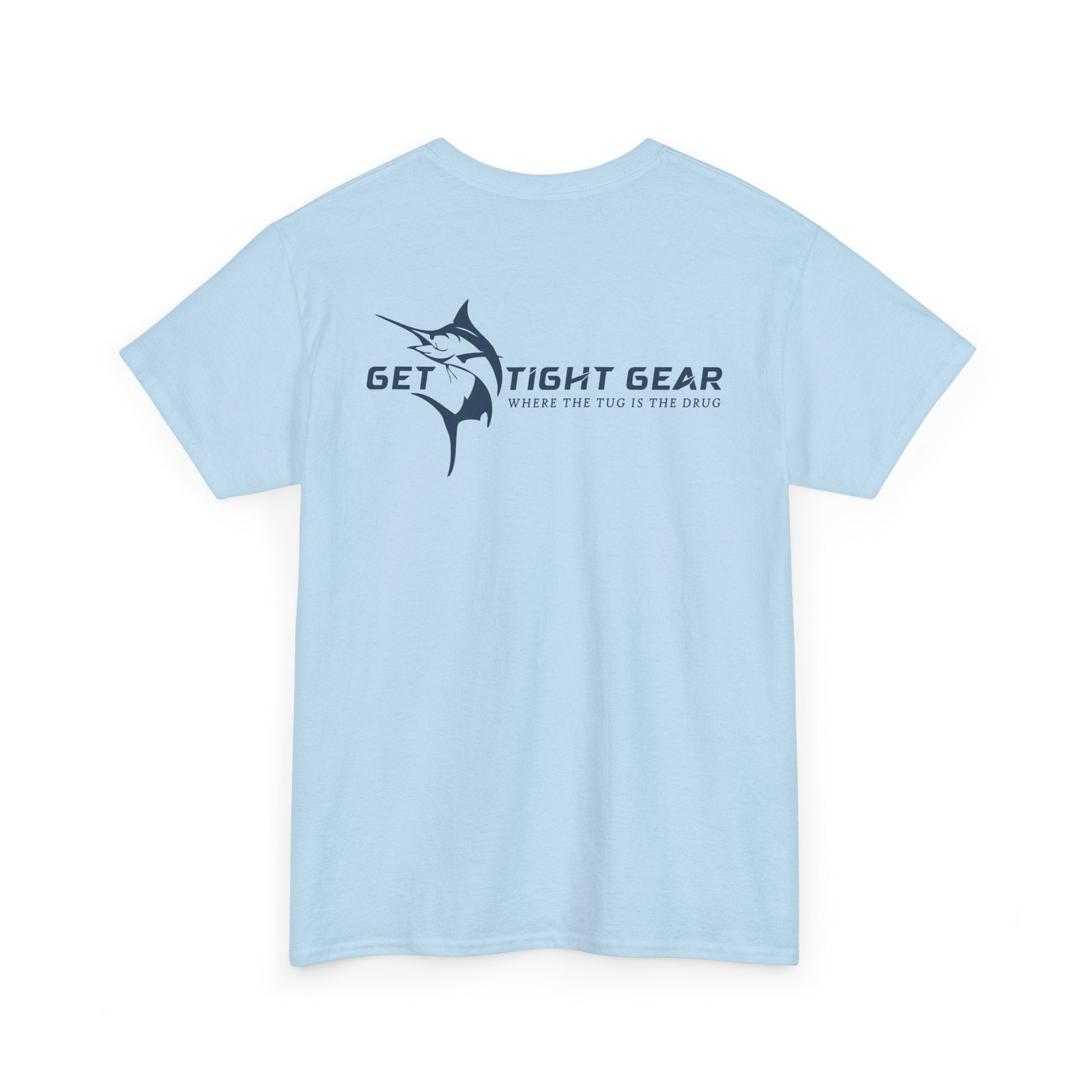 Get Tight Gear Unisex Heavy Cotton Tee – Perfect for Fishing Enthusiasts - Get Tight Gear