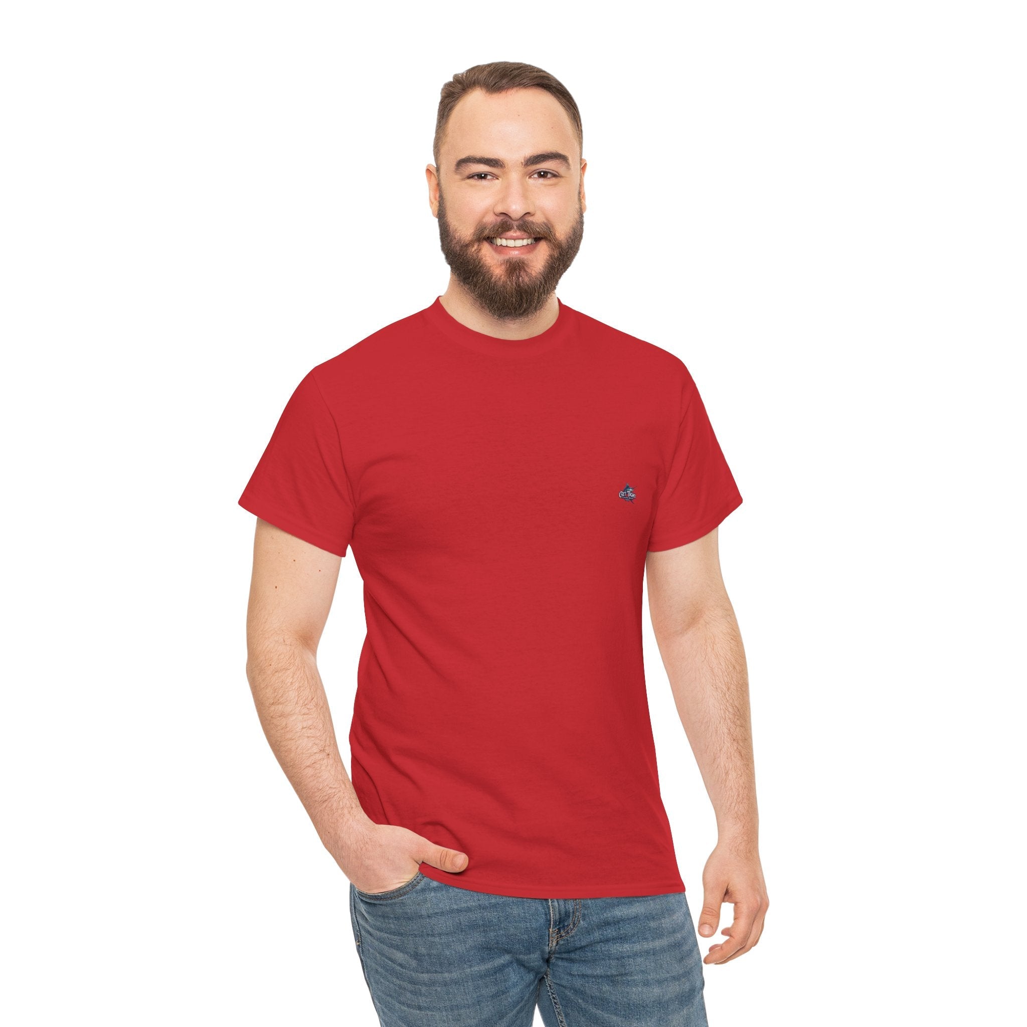 Get Tight Gear Unisex Heavy Cotton Tee – Perfect for Fishing Enthusiasts - Get Tight Gear