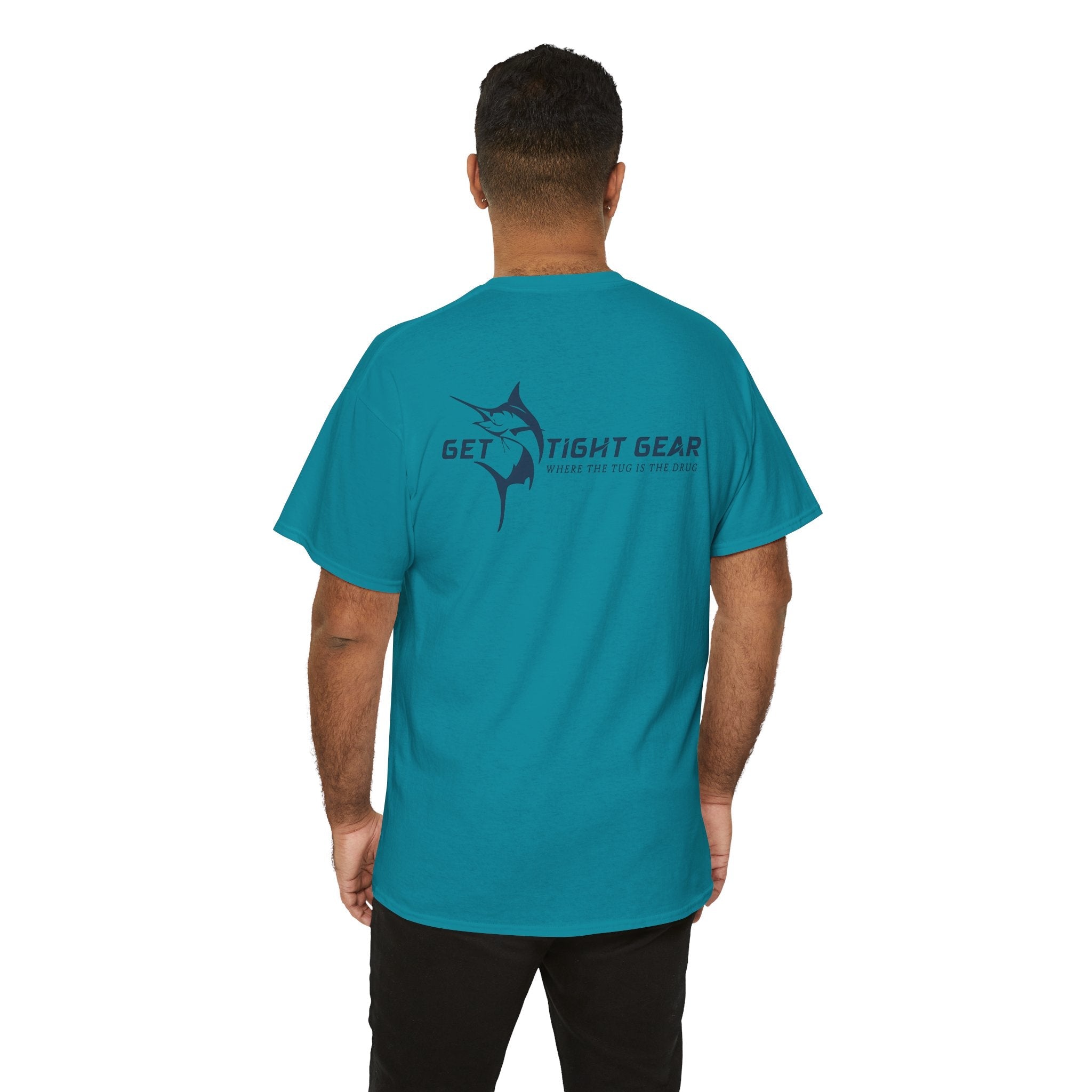 Get Tight Gear Unisex Heavy Cotton Tee – Perfect for Fishing Enthusiasts - Get Tight Gear