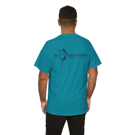 Get Tight Gear Unisex Heavy Cotton Tee – Perfect for Fishing Enthusiasts - Get Tight Gear
