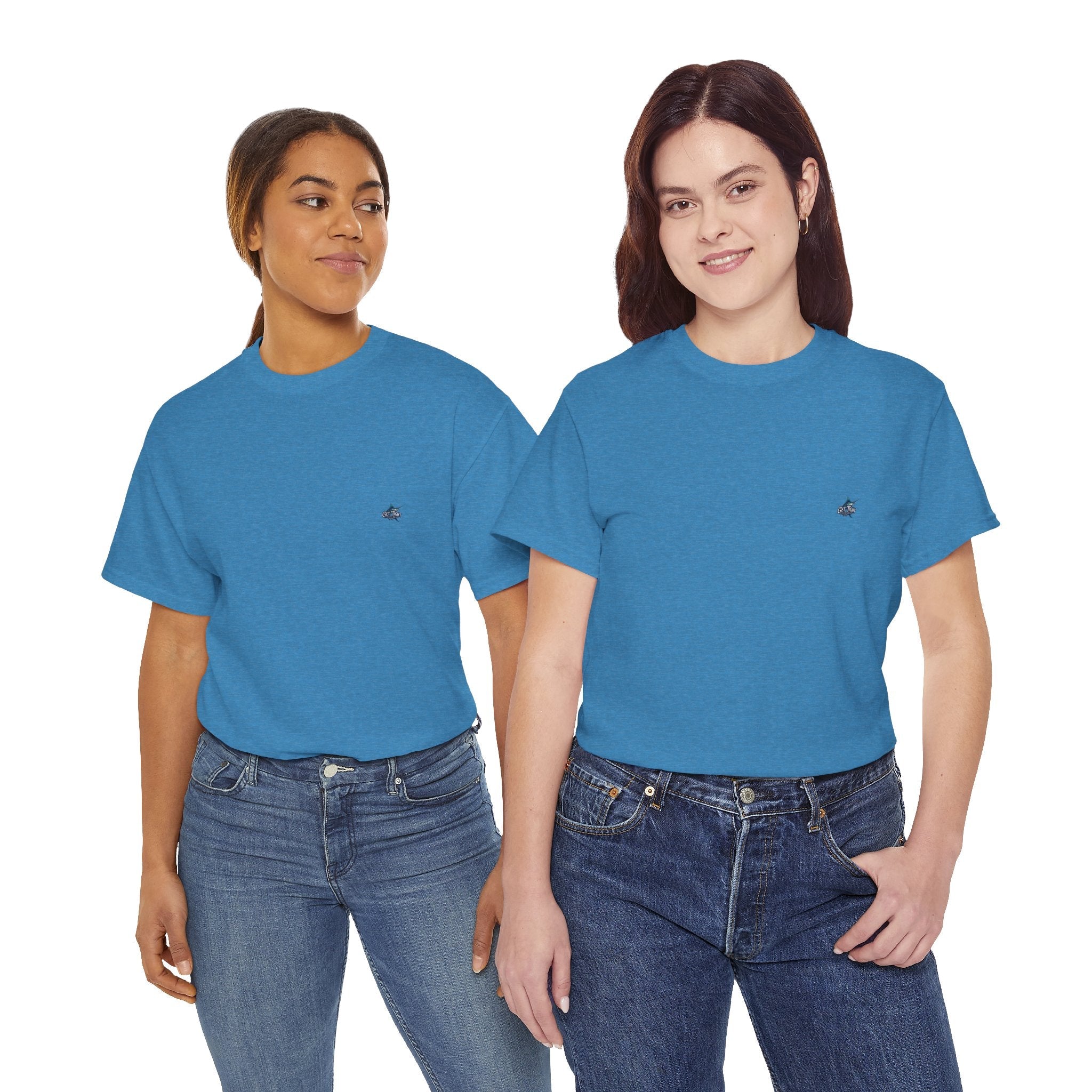 Get Tight Gear Unisex Heavy Cotton Tee – Perfect for Fishing Enthusiasts - Get Tight Gear
