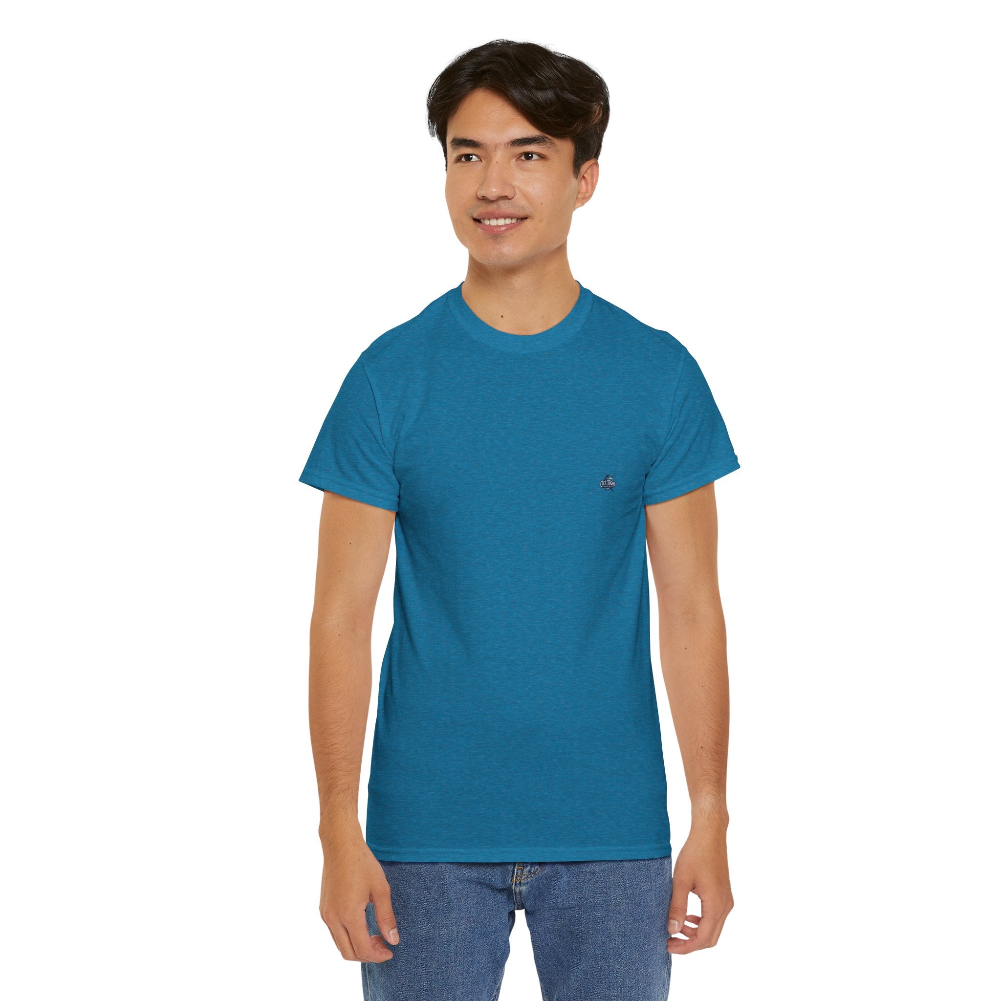 Get Tight Gear Unisex Heavy Cotton Tee – Perfect for Fishing Enthusiasts - Get Tight Gear
