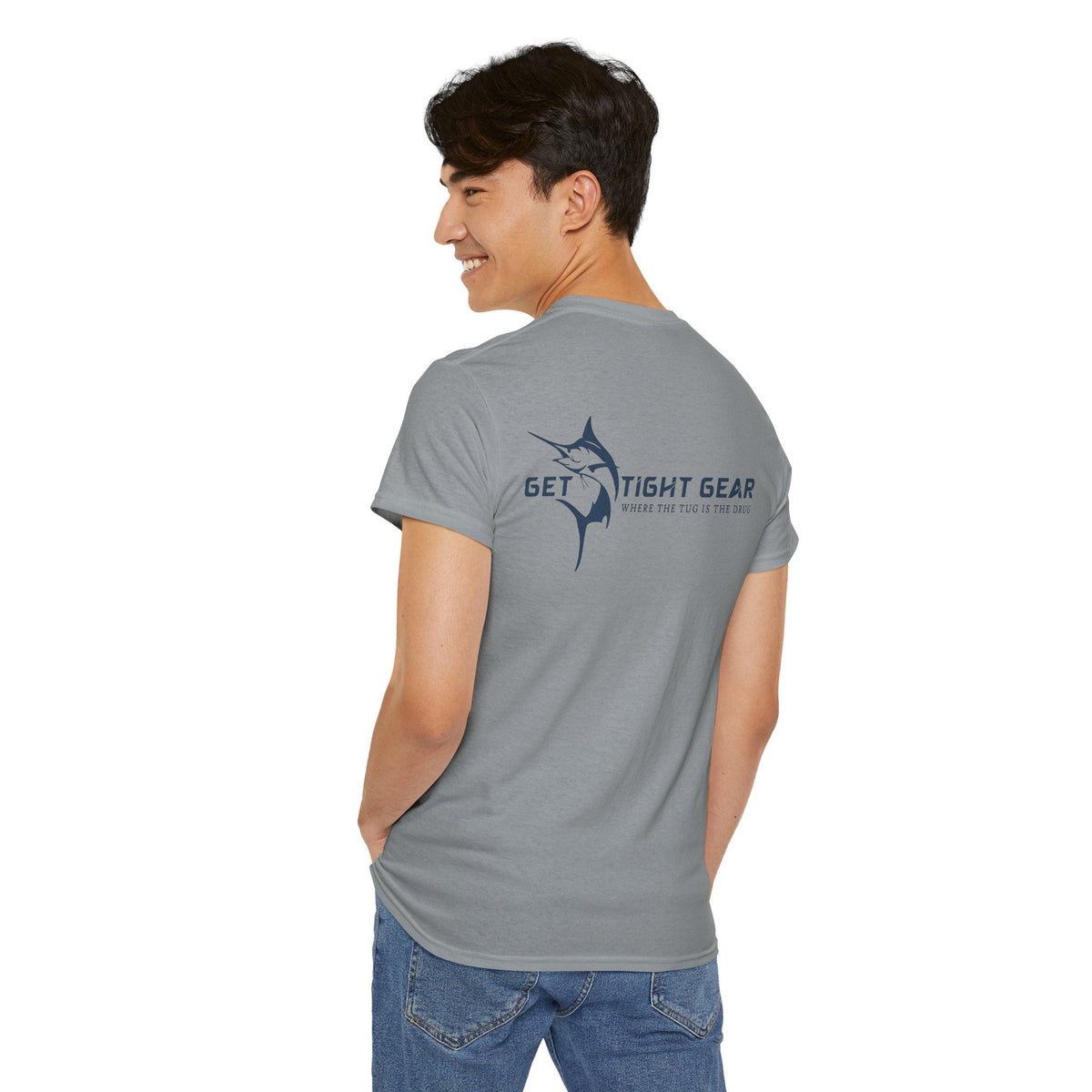 Get Tight Gear Unisex Heavy Cotton Tee – Perfect for Fishing Enthusiasts - Get Tight Gear