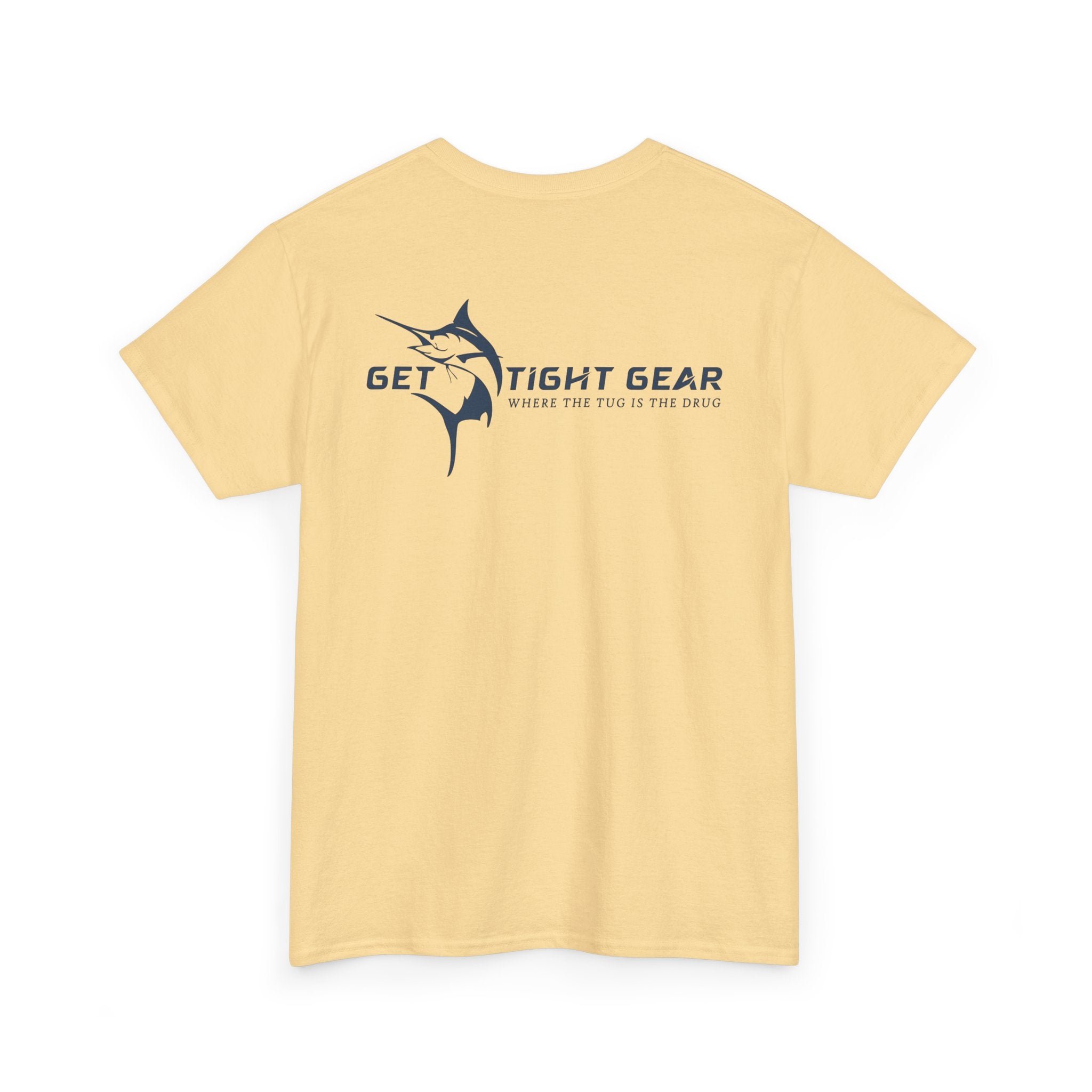 Get Tight Gear Unisex Heavy Cotton Tee – Perfect for Fishing Enthusiasts - Get Tight Gear