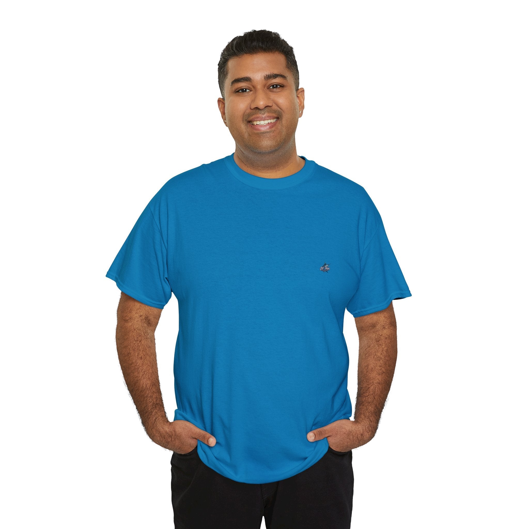 Get Tight Gear Unisex Heavy Cotton Tee – Perfect for Fishing Enthusiasts - Get Tight Gear