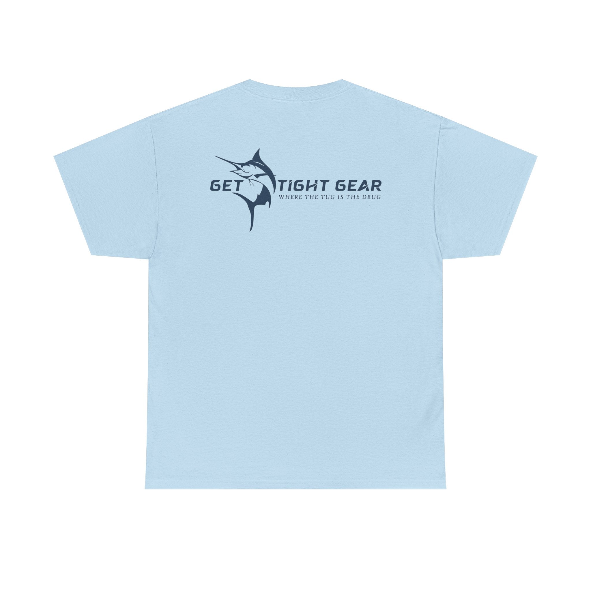Get Tight Gear Unisex Heavy Cotton Tee – Perfect for Fishing Enthusiasts - Get Tight Gear