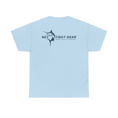 Get Tight Gear Unisex Heavy Cotton Tee – Perfect for Fishing Enthusiasts - Get Tight Gear