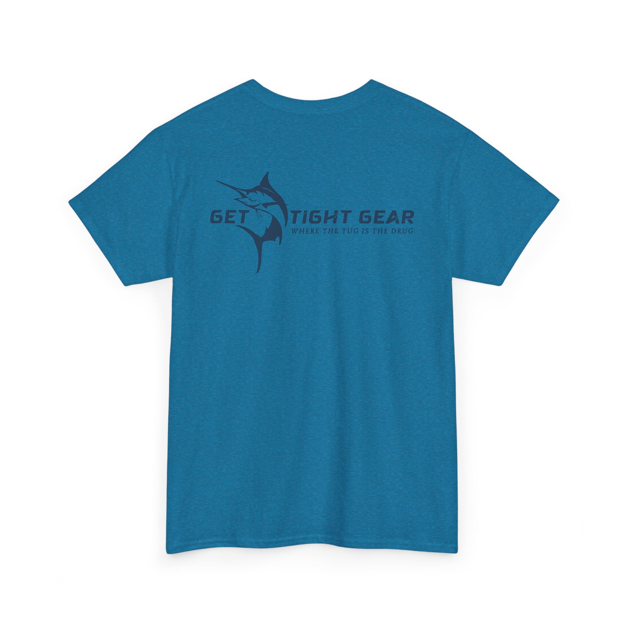 Get Tight Gear Unisex Heavy Cotton Tee – Perfect for Fishing Enthusiasts - Get Tight Gear