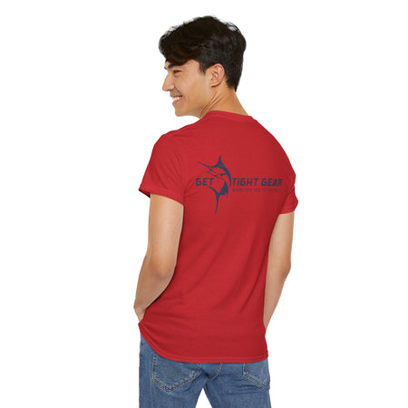 Get Tight Gear Unisex Heavy Cotton Tee – Perfect for Fishing Enthusiasts - Get Tight Gear