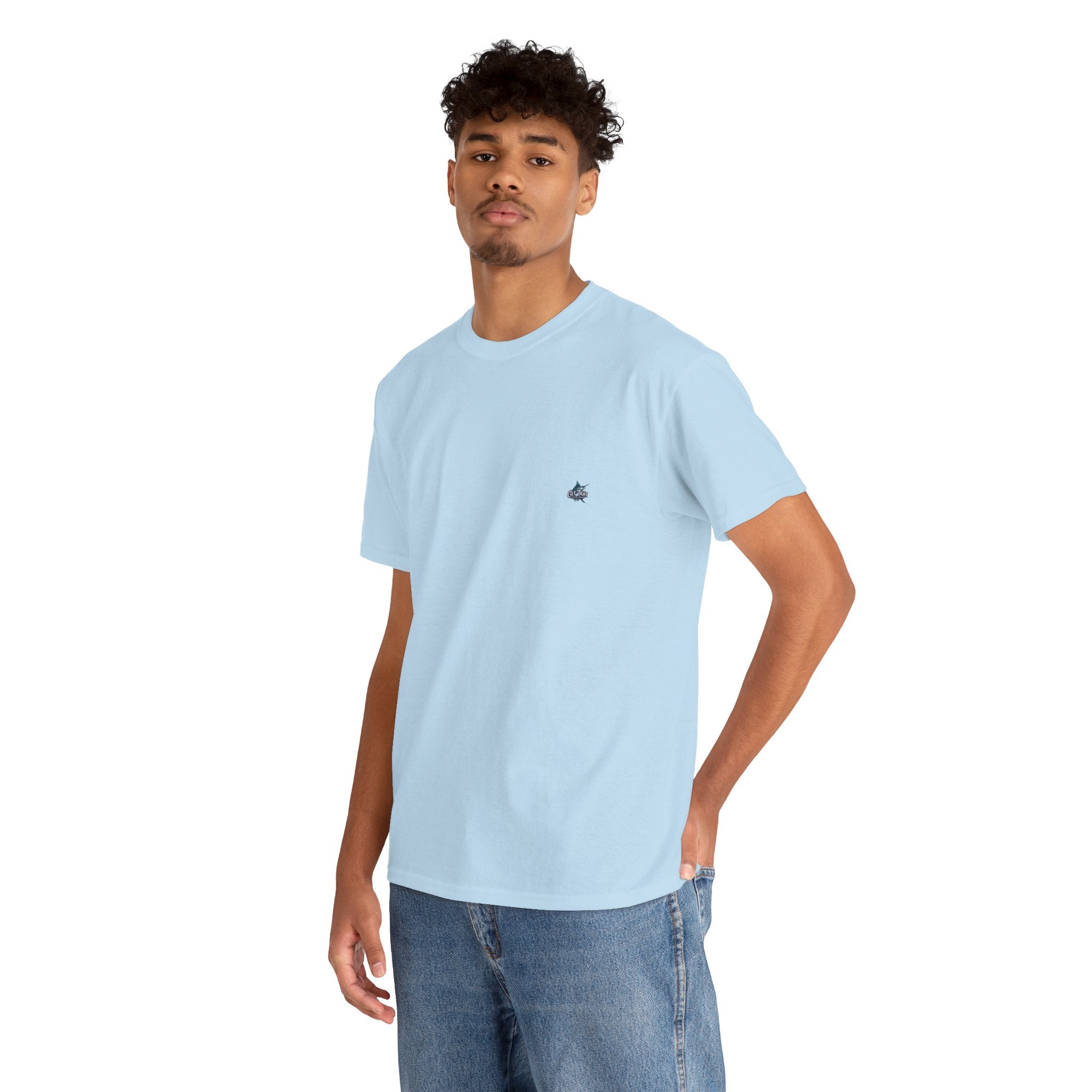 Get Tight Gear Unisex Heavy Cotton Tee – Perfect for Fishing Enthusiasts - Get Tight Gear