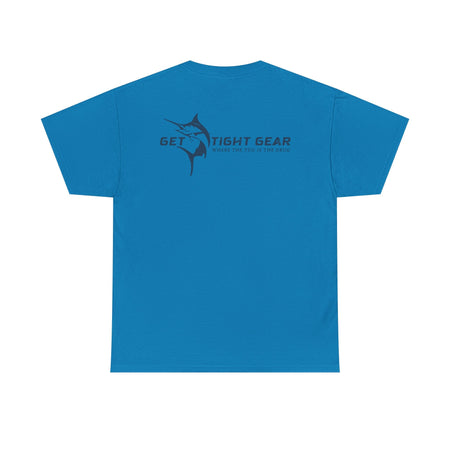 Get Tight Gear Unisex Heavy Cotton Tee – Perfect for Fishing Enthusiasts - Get Tight Gear