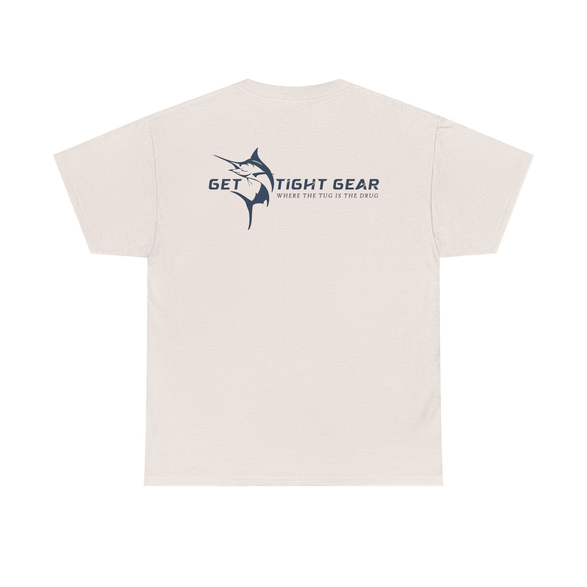 Get Tight Gear Unisex Heavy Cotton Tee – Perfect for Fishing Enthusiasts - Get Tight Gear