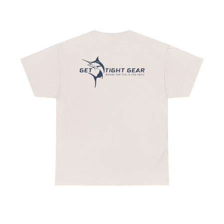 Get Tight Gear Unisex Heavy Cotton Tee – Perfect for Fishing Enthusiasts - Get Tight Gear