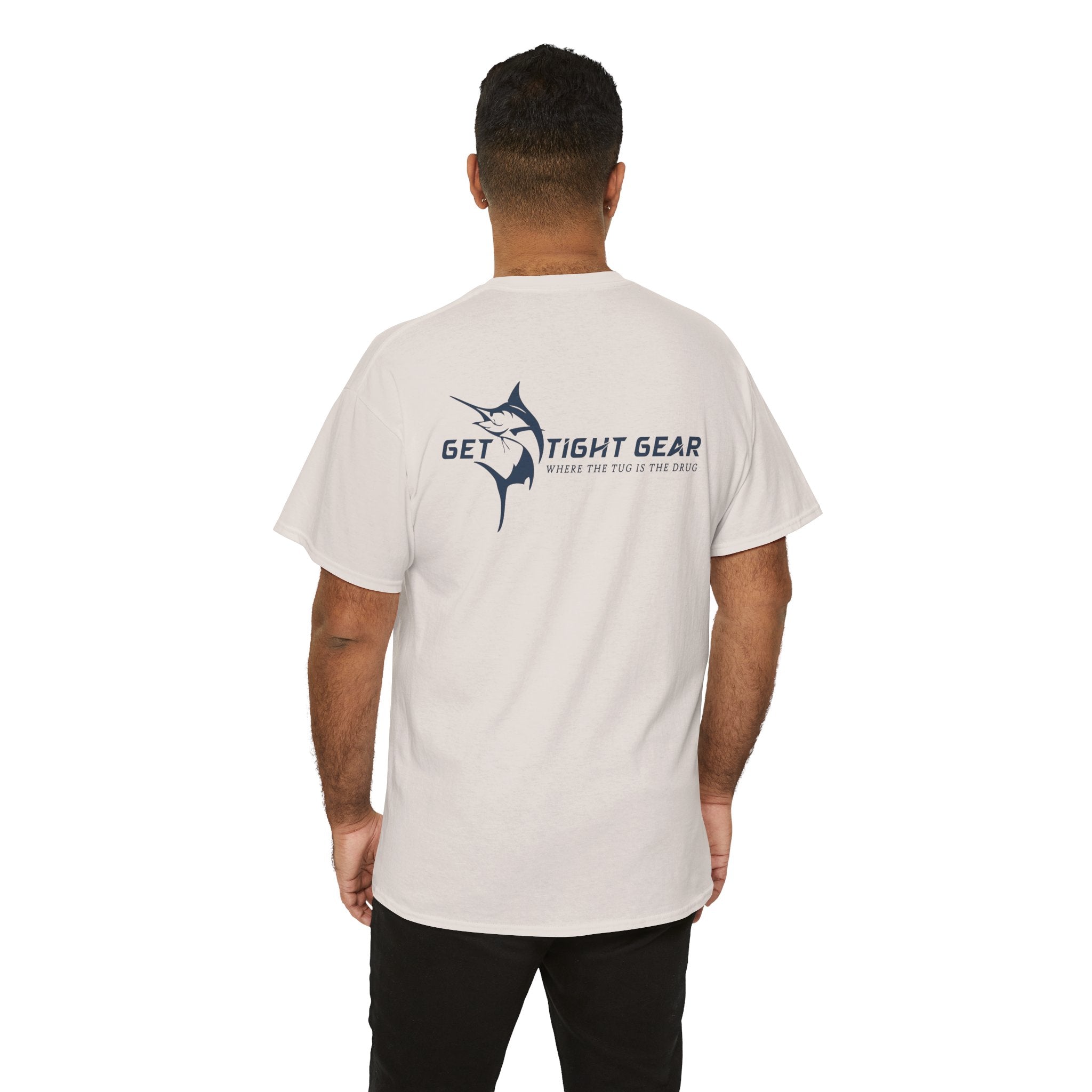 Get Tight Gear Unisex Heavy Cotton Tee – Perfect for Fishing Enthusiasts - Get Tight Gear