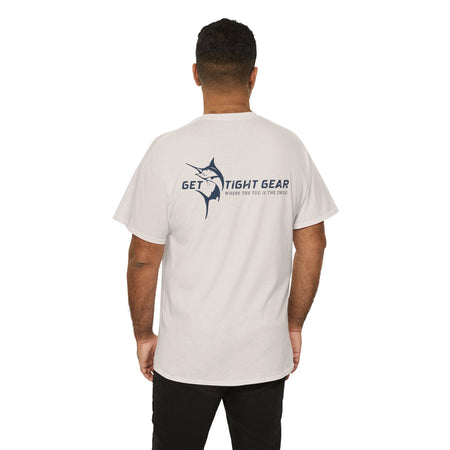 Get Tight Gear Unisex Heavy Cotton Tee – Perfect for Fishing Enthusiasts - Get Tight Gear