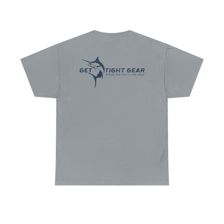 Get Tight Gear Unisex Heavy Cotton Tee – Perfect for Fishing Enthusiasts - Get Tight Gear
