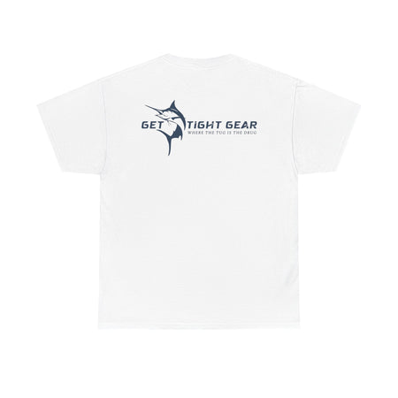 Get Tight Gear Unisex Heavy Cotton Tee – Perfect for Fishing Enthusiasts - Get Tight Gear