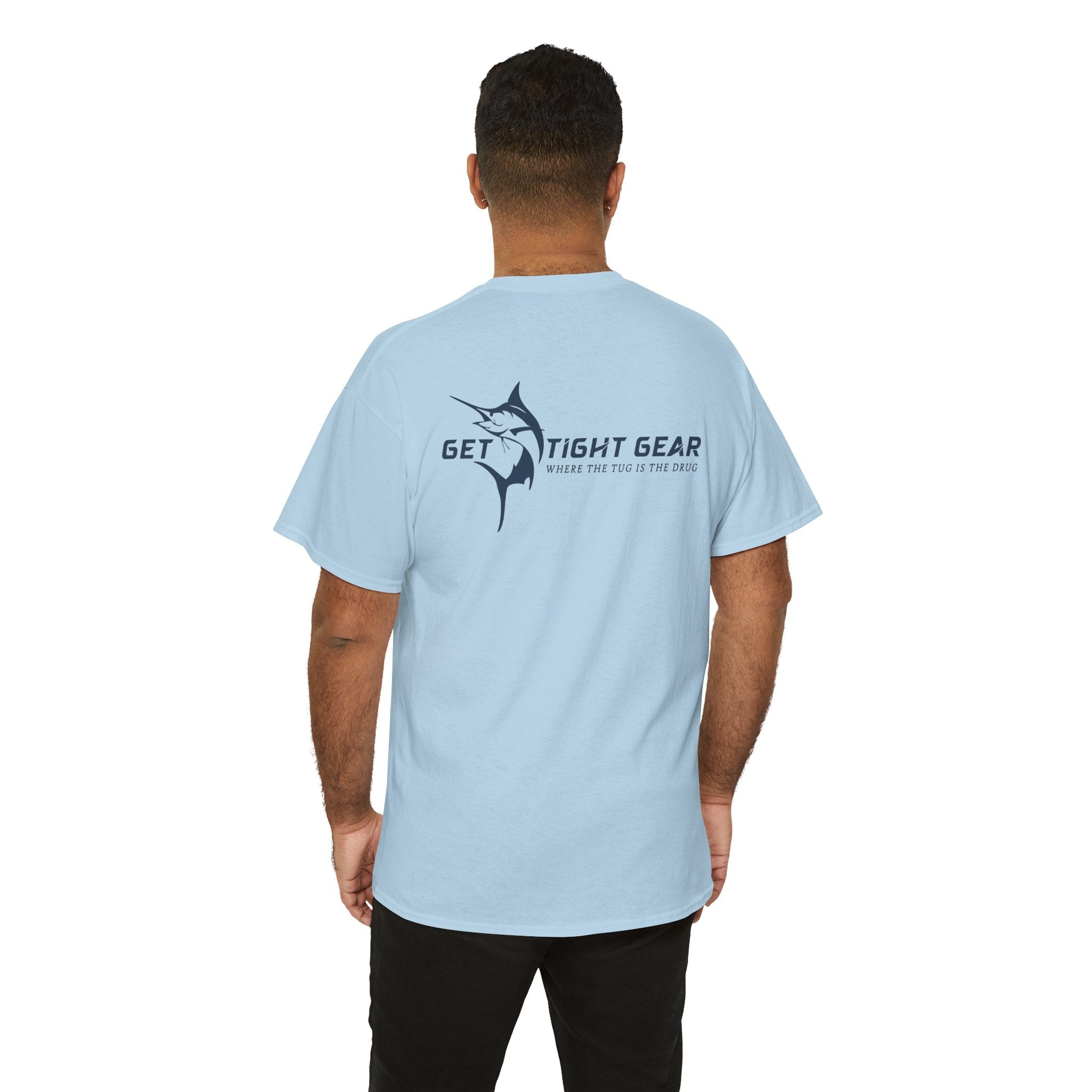 Get Tight Gear Unisex Heavy Cotton Tee – Perfect for Fishing Enthusiasts - Get Tight Gear