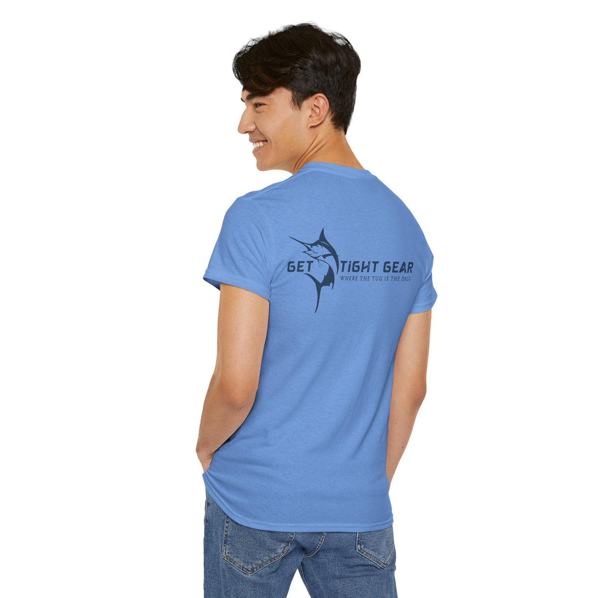 Get Tight Gear Unisex Heavy Cotton Tee – Perfect for Fishing Enthusiasts - Get Tight Gear