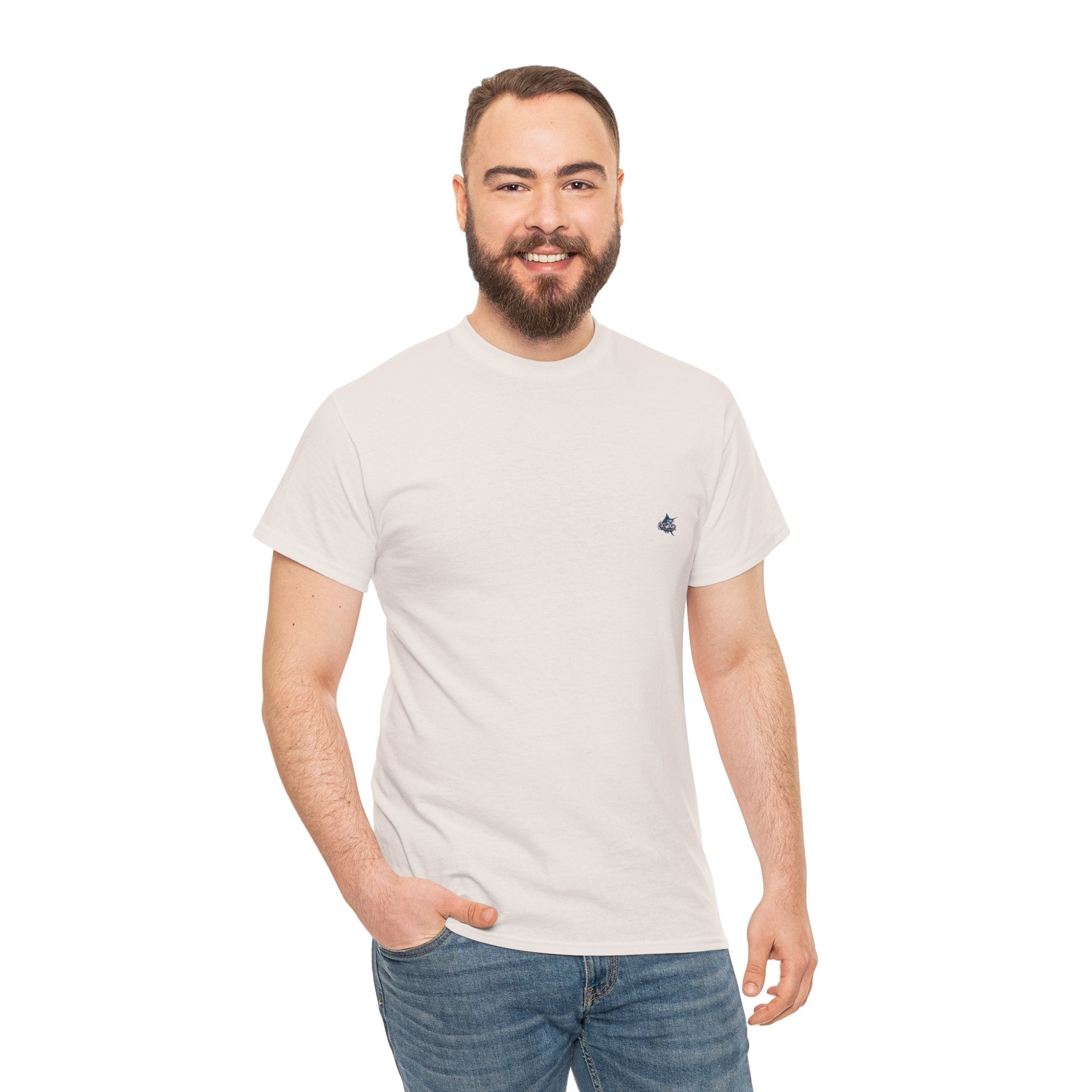 Get Tight Gear Unisex Heavy Cotton Tee – Perfect for Fishing Enthusiasts - Get Tight Gear