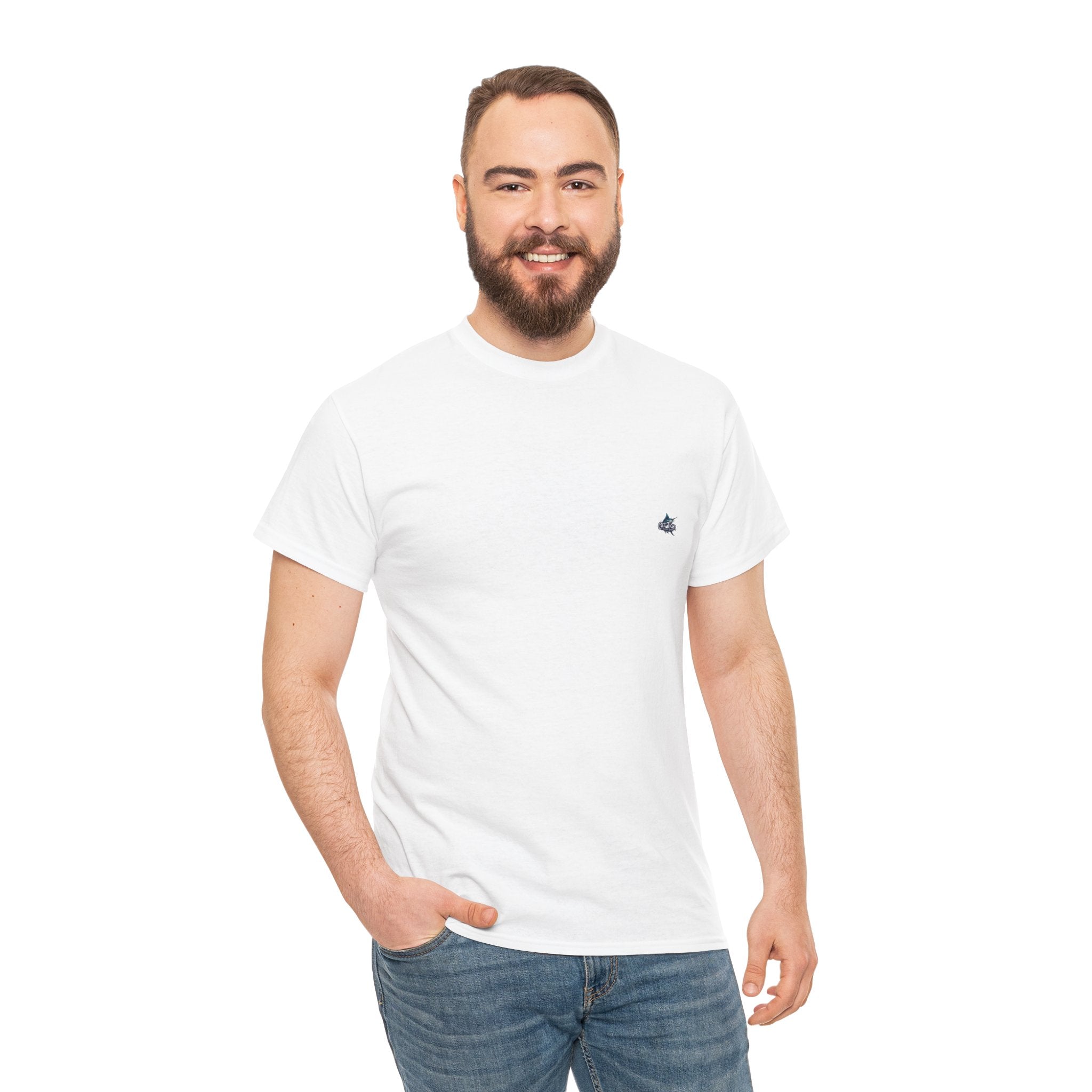 Get Tight Gear Unisex Heavy Cotton Tee – Perfect for Fishing Enthusiasts - Get Tight Gear