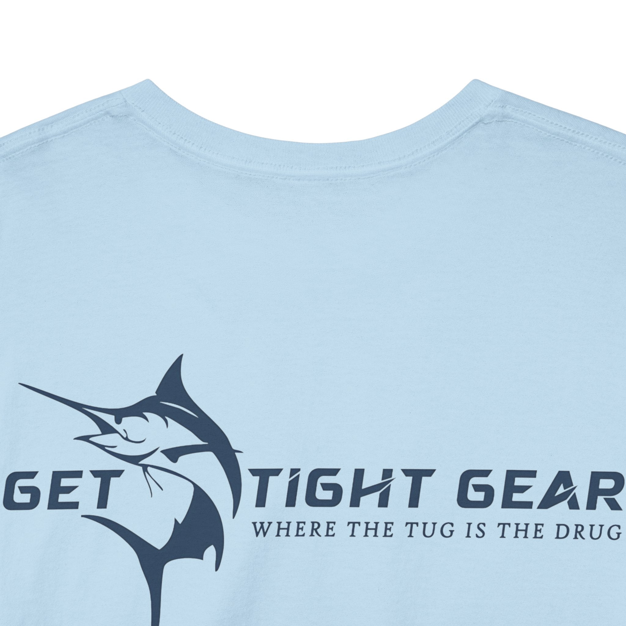 Get Tight Gear Unisex Heavy Cotton Tee – Perfect for Fishing Enthusiasts - Get Tight Gear