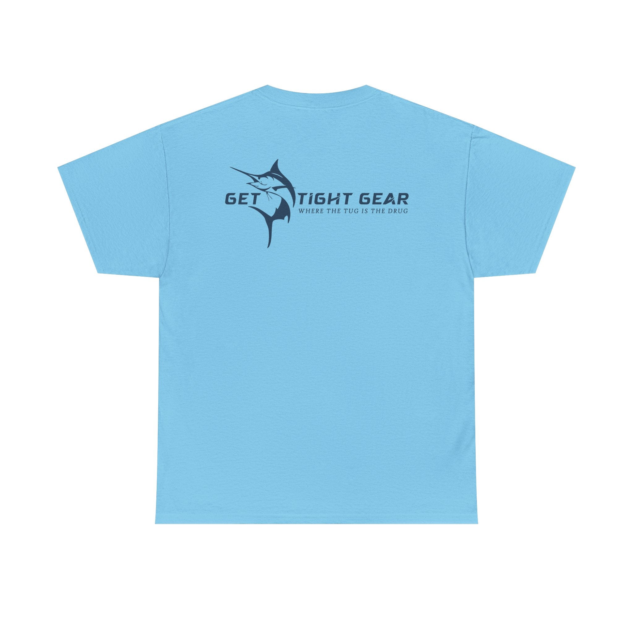 Get Tight Gear Unisex Heavy Cotton Tee – Perfect for Fishing Enthusiasts - Get Tight Gear