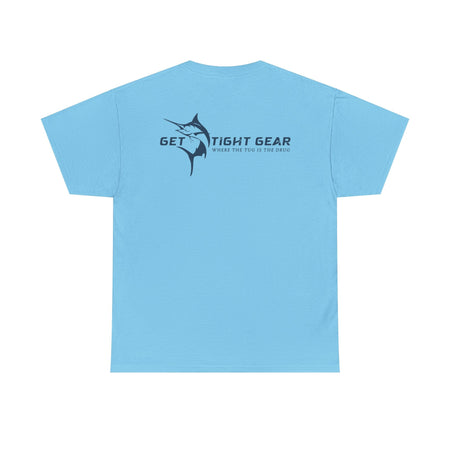 Get Tight Gear Unisex Heavy Cotton Tee – Perfect for Fishing Enthusiasts - Get Tight Gear