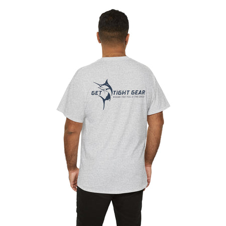 Get Tight Gear Unisex Heavy Cotton Tee – Perfect for Fishing Enthusiasts - Get Tight Gear