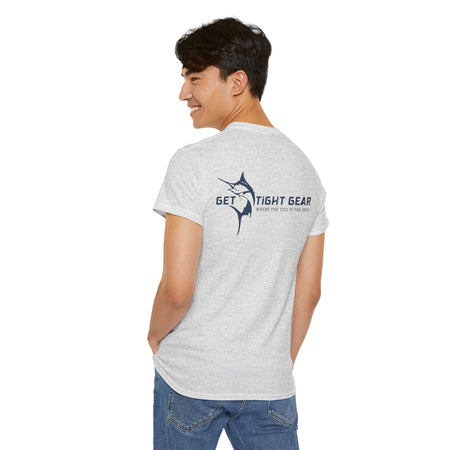 Get Tight Gear Unisex Heavy Cotton Tee – Perfect for Fishing Enthusiasts - Get Tight Gear