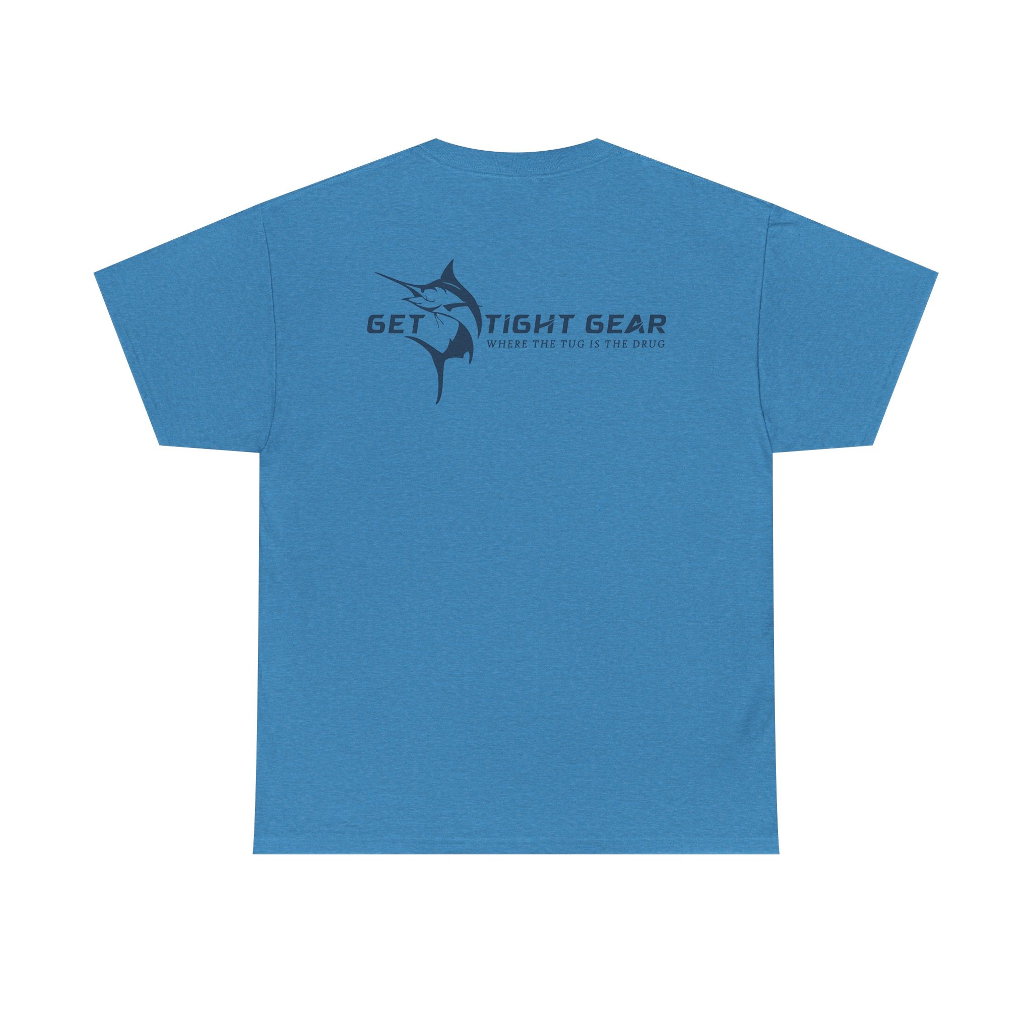 Get Tight Gear Unisex Heavy Cotton Tee – Perfect for Fishing Enthusiasts - Get Tight Gear