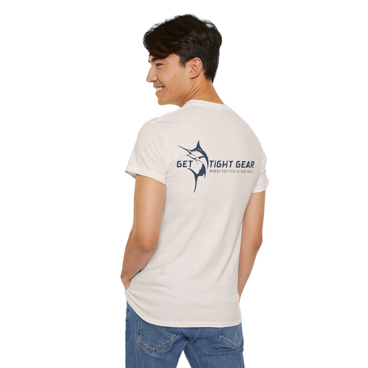 Get Tight Gear Unisex Heavy Cotton Tee – Perfect for Fishing Enthusiasts - Get Tight Gear