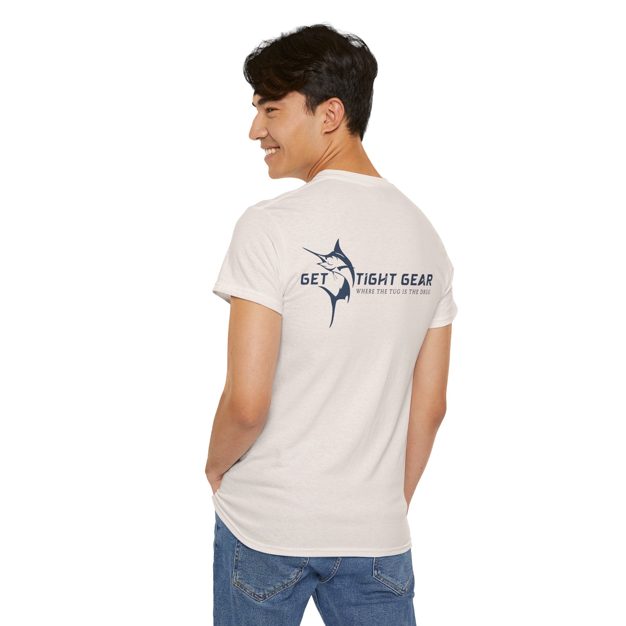 Get Tight Gear Unisex Heavy Cotton Tee – Perfect for Fishing Enthusiasts - Get Tight Gear