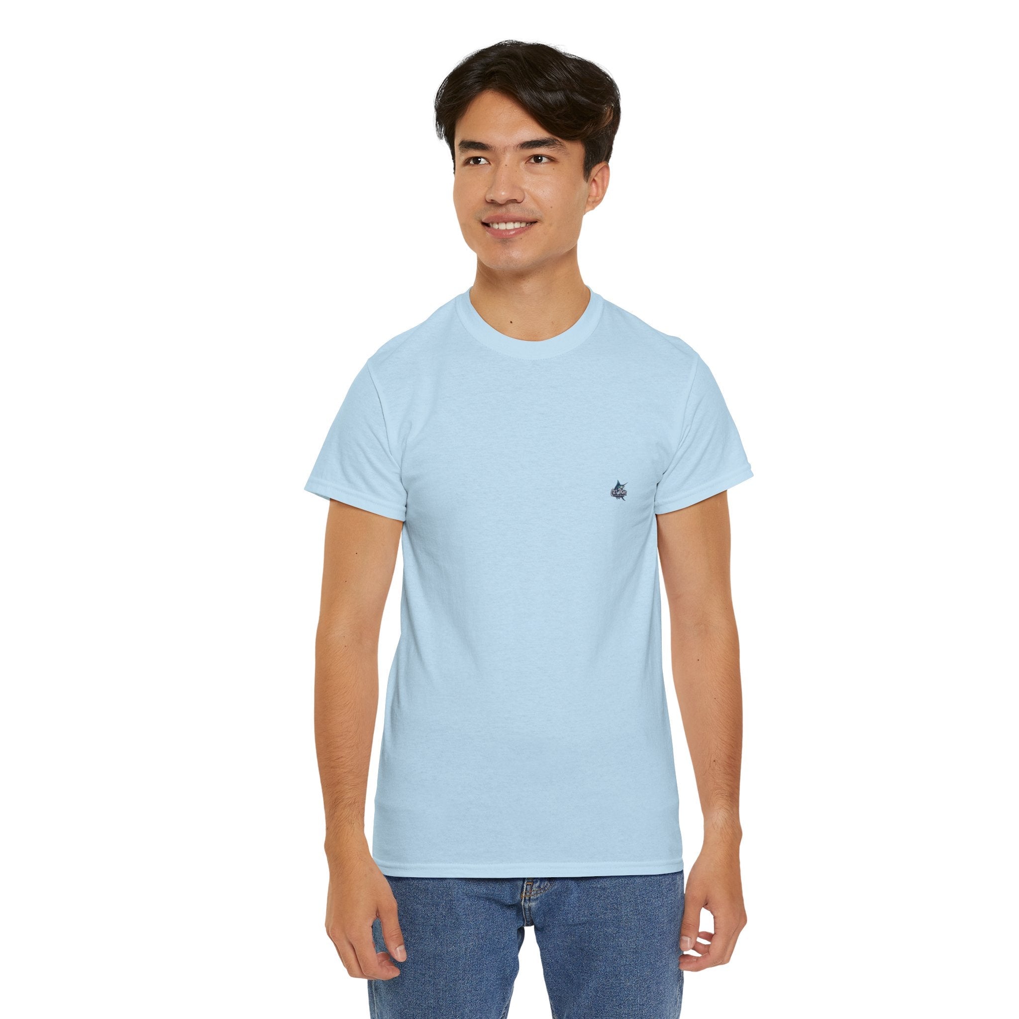 Get Tight Gear Unisex Heavy Cotton Tee – Perfect for Fishing Enthusiasts - Get Tight Gear