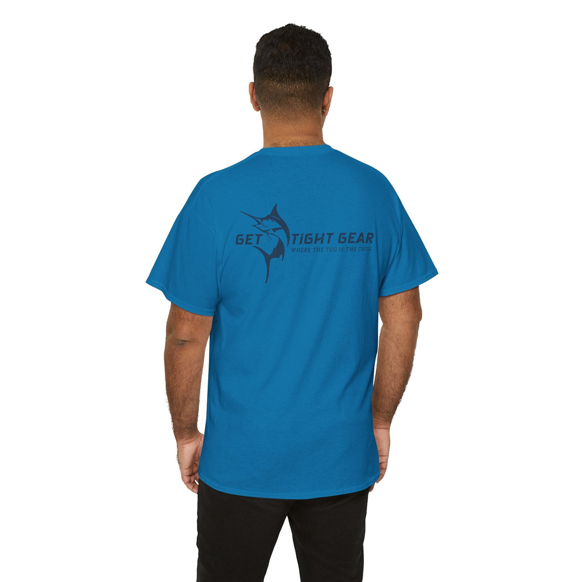Get Tight Gear Unisex Heavy Cotton Tee – Perfect for Fishing Enthusiasts - Get Tight Gear