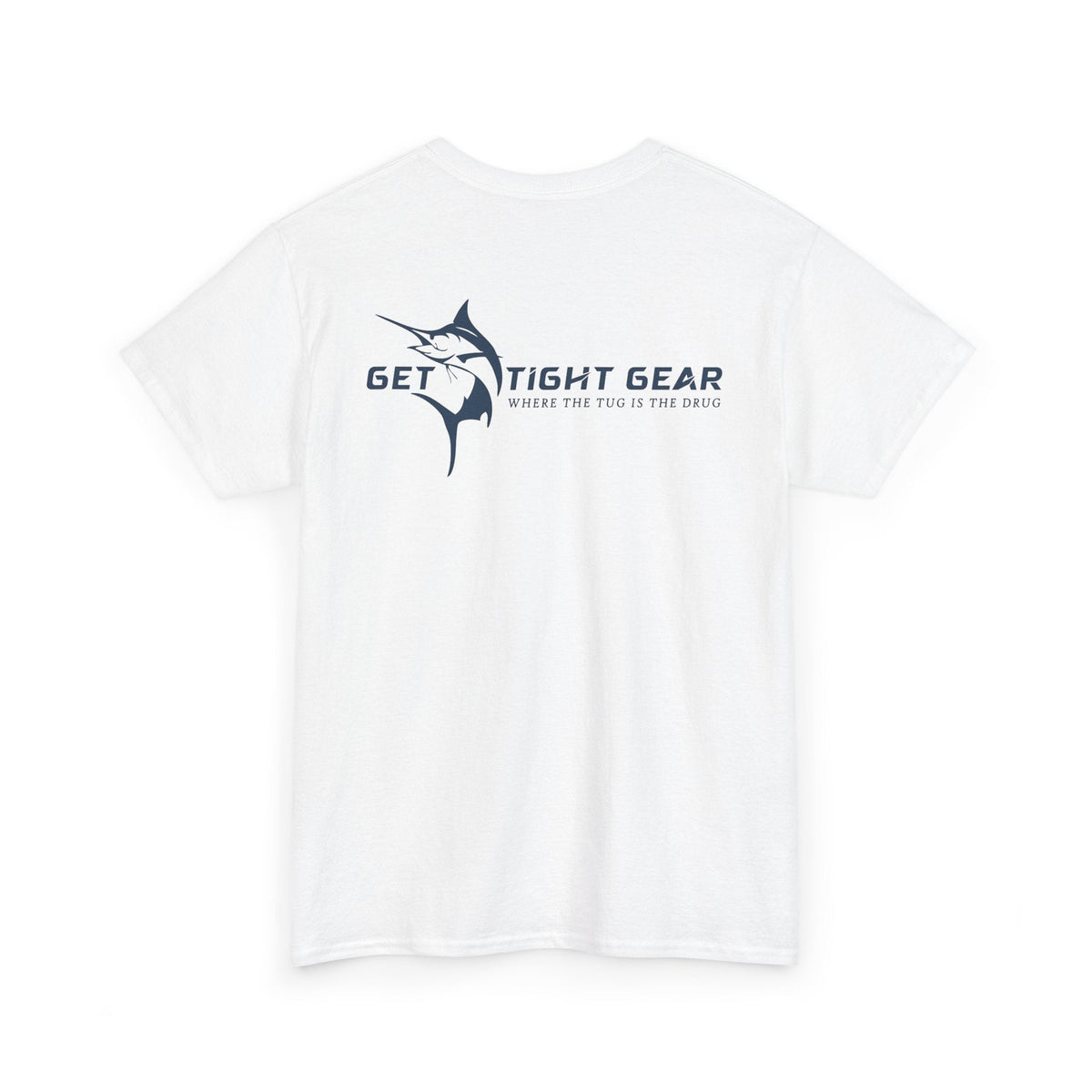 Get Tight Gear Unisex Heavy Cotton Tee – Perfect for Fishing Enthusiasts - Get Tight Gear
