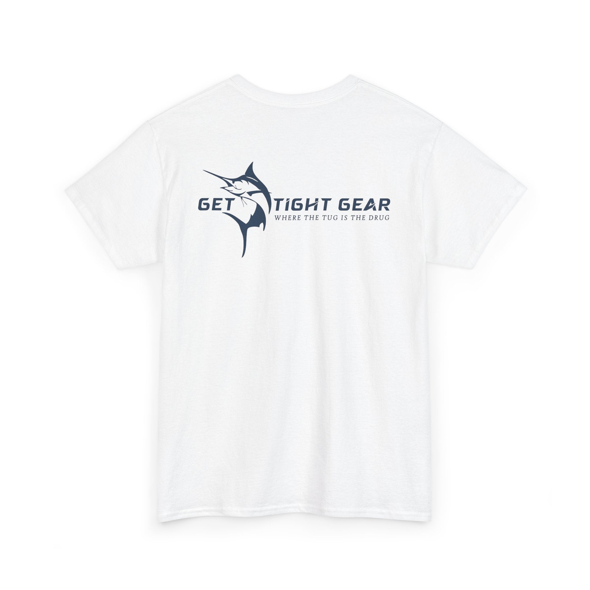Get Tight Gear Unisex Heavy Cotton Tee – Perfect for Fishing Enthusiasts - Get Tight Gear