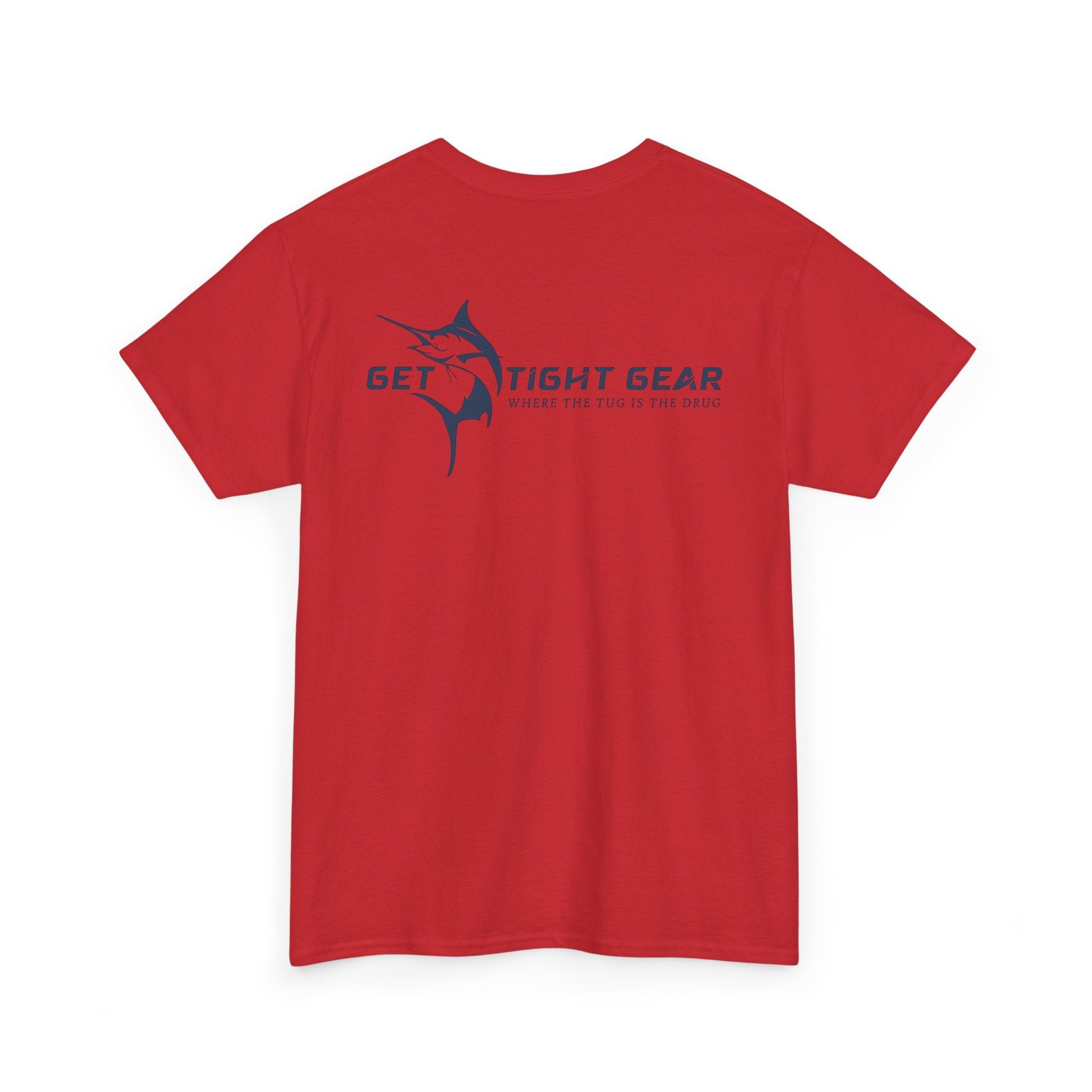 Get Tight Gear Unisex Heavy Cotton Tee – Perfect for Fishing Enthusiasts - Get Tight Gear