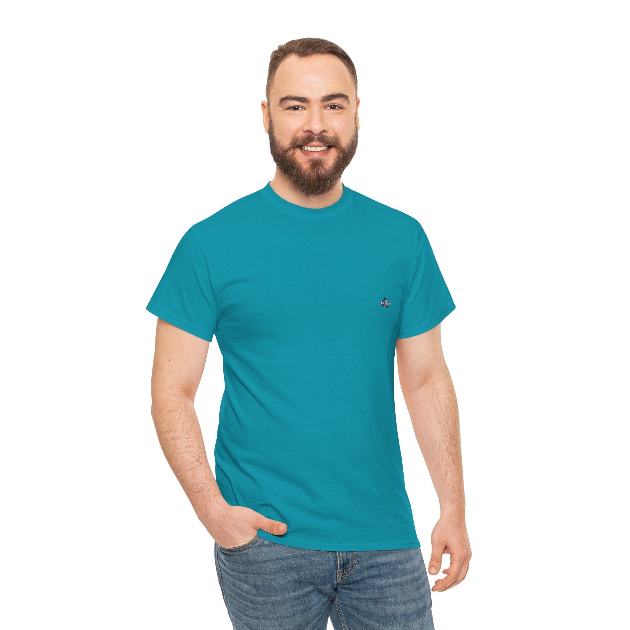 Get Tight Gear Unisex Heavy Cotton Tee – Perfect for Fishing Enthusiasts - Get Tight Gear