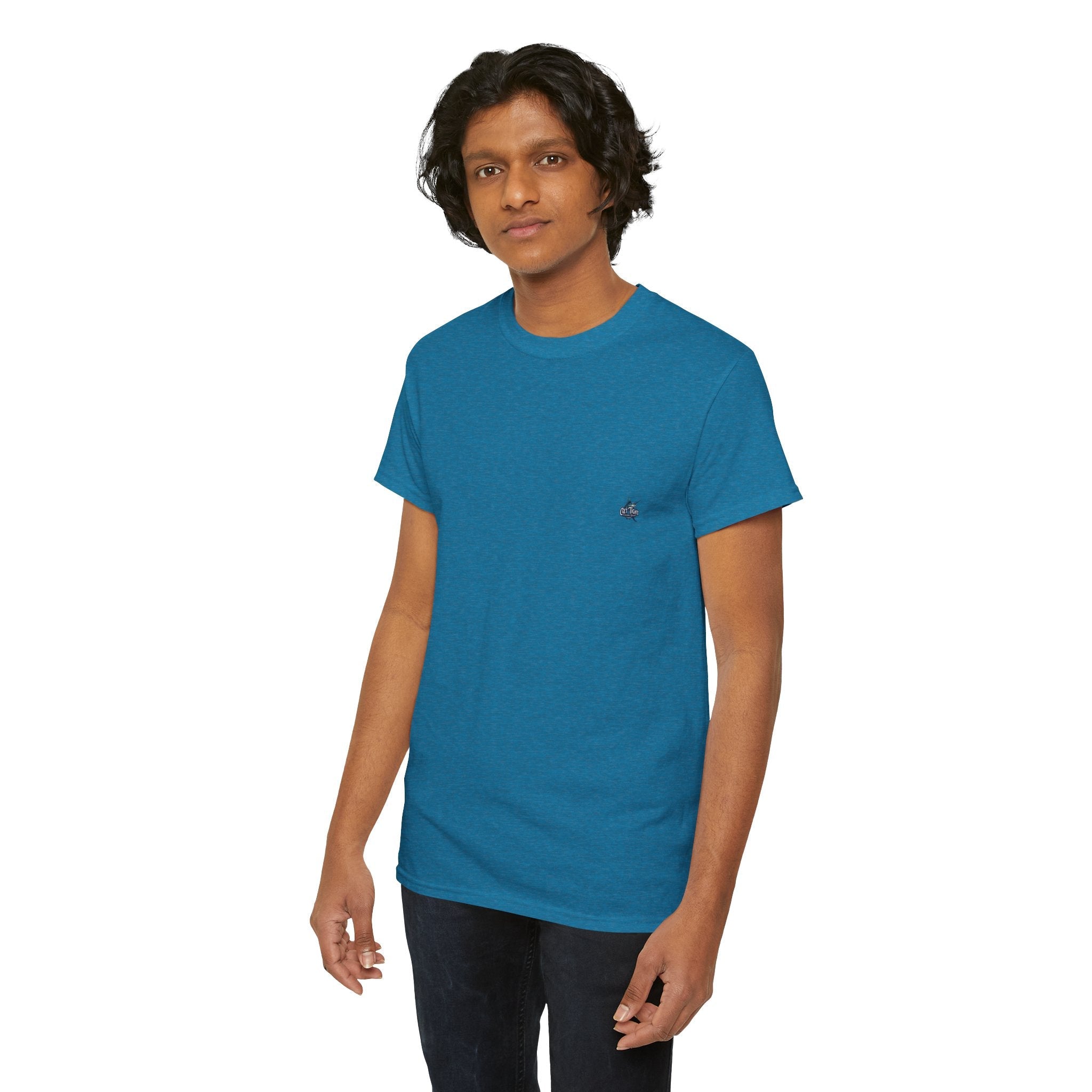 Get Tight Gear Unisex Heavy Cotton Tee – Perfect for Fishing Enthusiasts - Get Tight Gear