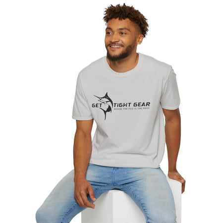 Get Tight Gear Unisex Softstyle T-Shirt – Perfect for Fishing Enthusiasts! - Get Tight Gear