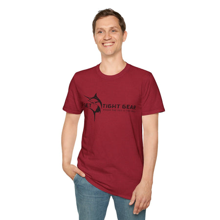 Get Tight Gear Unisex Softstyle T-Shirt – Perfect for Fishing Enthusiasts! - Get Tight Gear