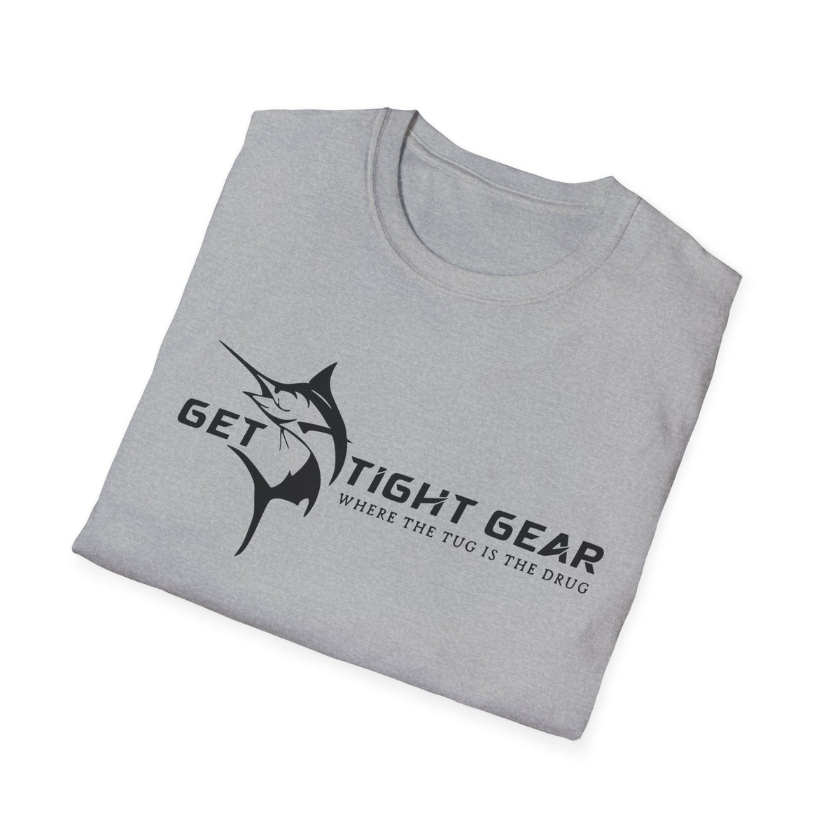 Get Tight Gear Unisex Softstyle T-Shirt – Perfect for Fishing Enthusiasts! - Get Tight Gear