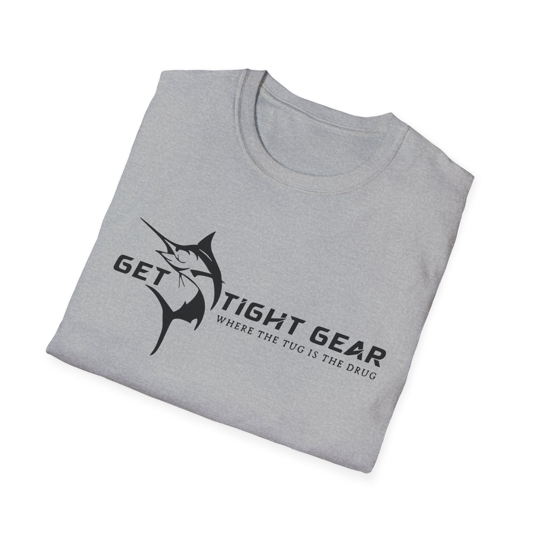 Get Tight Gear Unisex Softstyle T-Shirt – Perfect for Fishing Enthusiasts! - Get Tight Gear