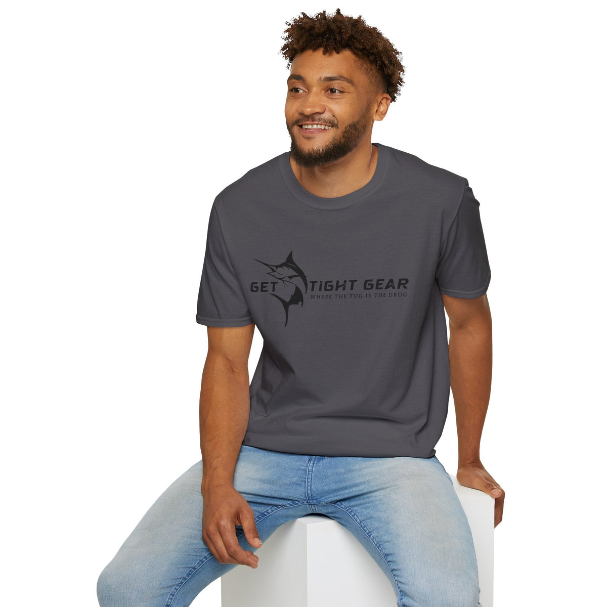Get Tight Gear Unisex Softstyle T-Shirt – Perfect for Fishing Enthusiasts! - Get Tight Gear
